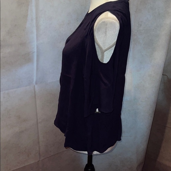 Design Lab Black 3/4 length sleeve Blouse - Picture 2 of 7